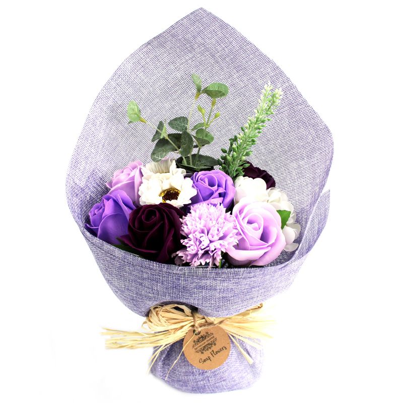 Stojeći Buket Cvijeća od Sapuna - Violet