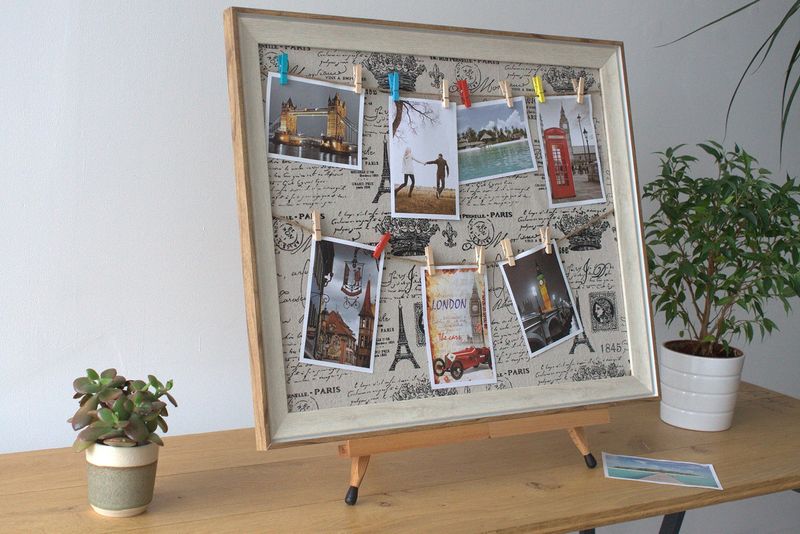 Veliki DIY Okviri za Slike s Kvačicama - Paris