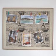 Veliki DIY Okviri za Slike s Kvačicama - Paris