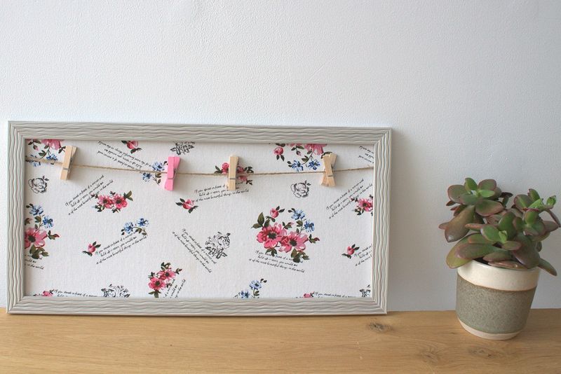 Mini DIY Okviri za Slike s Kvačicama - Razno Floral