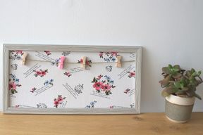 Mini DIY Okviri za Slike s Kvačicama - Razno Floral