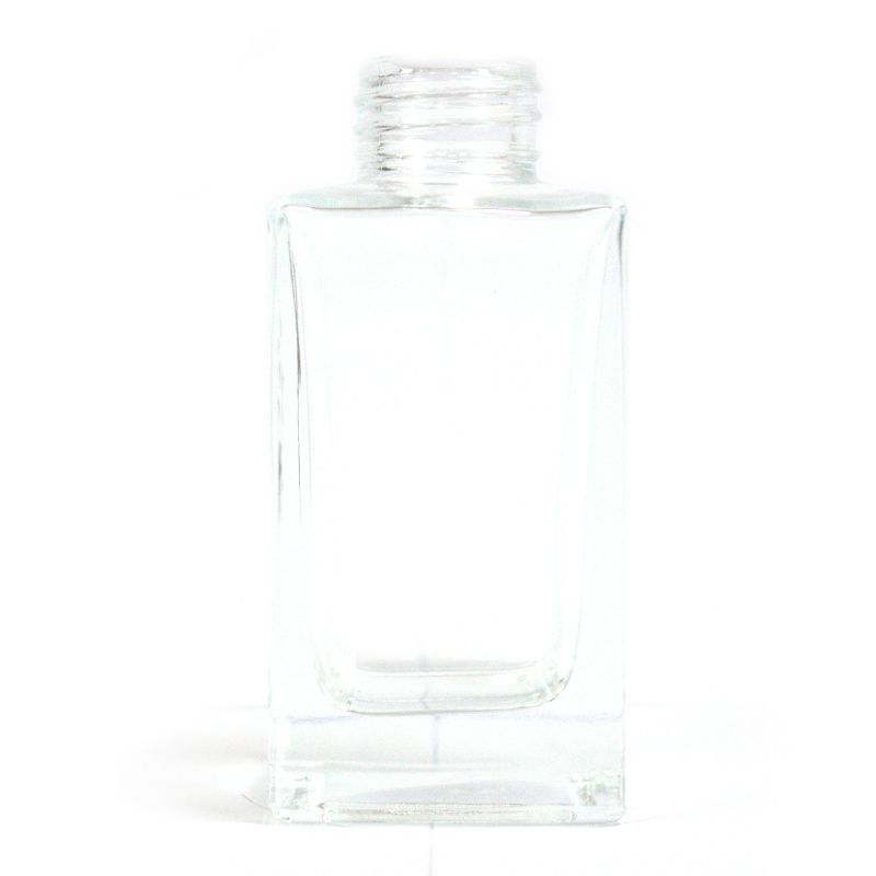 Četvrtasta Visoka Difuzor Bočica - Prozirna - 100 ml
