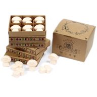 Kutija od 6 Komadića Voska - Vanilija i Muškatni Oraščić