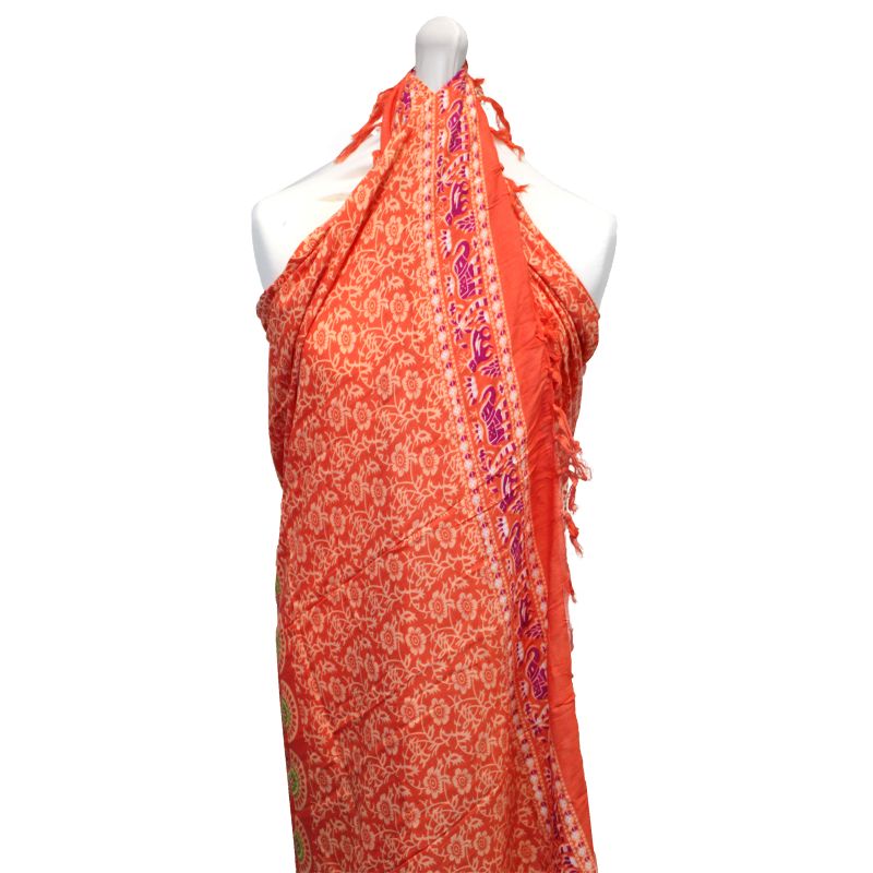 Sarong Mandala - Crvena i Zelena