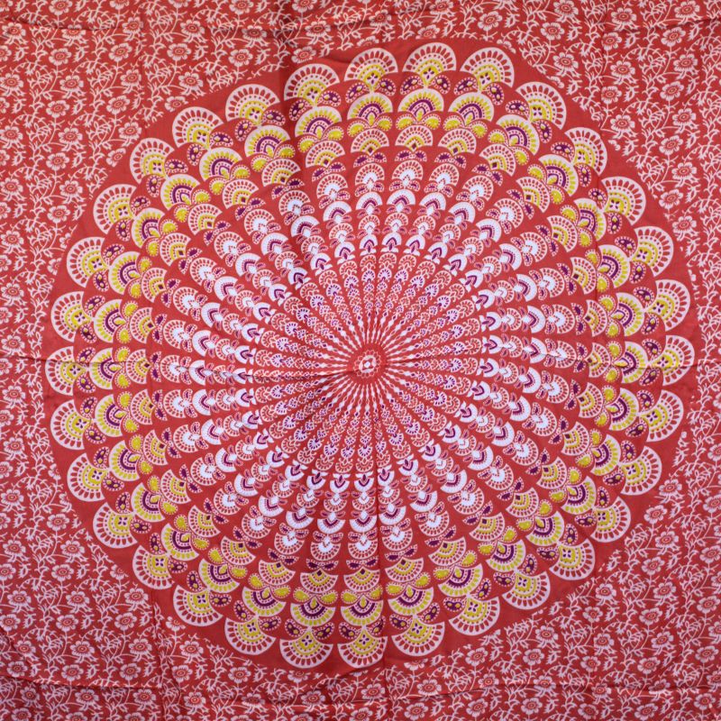 Sarong Mandala - Crvena i Zelena