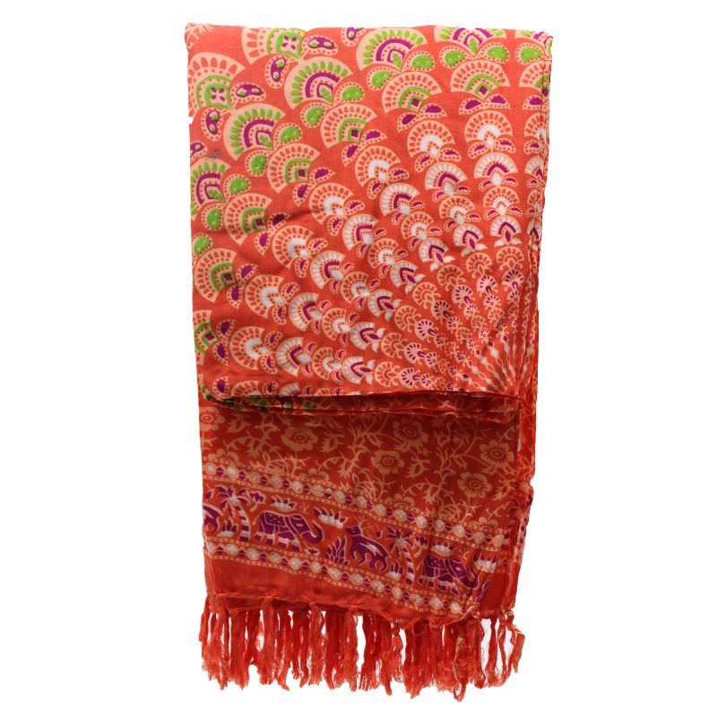 Sarong Mandala - Crvena i Zelena