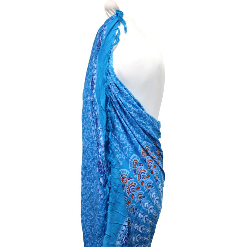 Sarong Mandala - Plava i Narančasta
