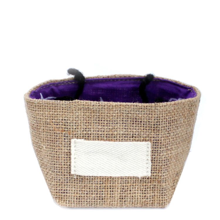Košara od Jute - Mala - Ljubičasta