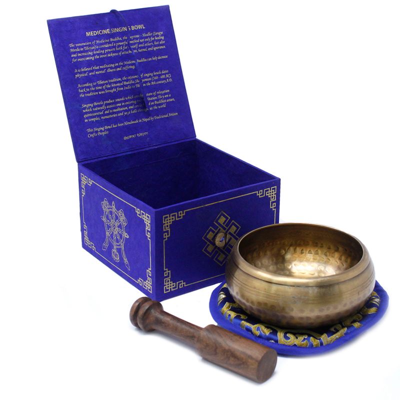 Zvučna Zdjela Set - Iscjeljujući Buddha 10cm (min 500gm)