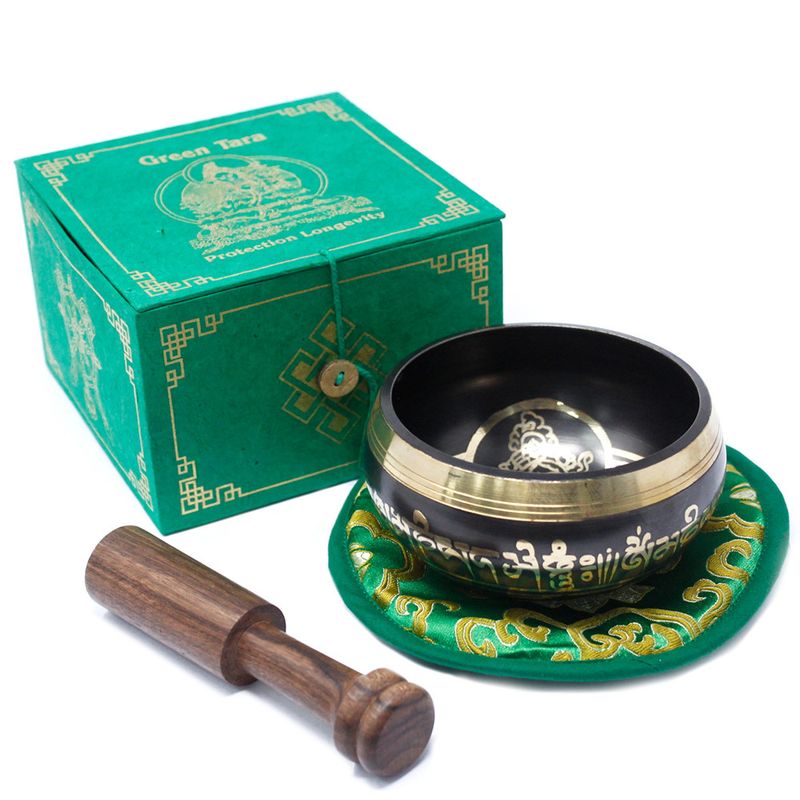 Zelena Tara Zvučna Zdjela Set 10cm (min 380gm)