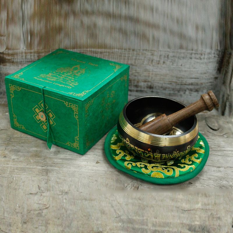Zelena Tara Zvučna Zdjela Set 10cm (min 380gm)
