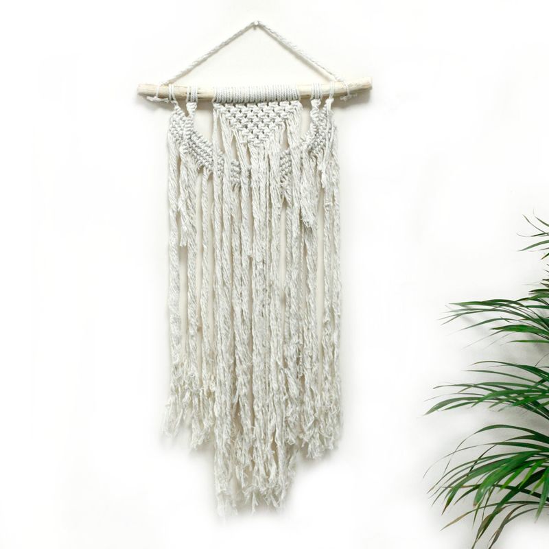 Macramé Zidna Vješalica - Snaga Prirode