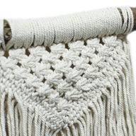 Macramé Zidna Vješalica - Prirodno Obilje