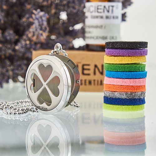 Aromaterapijska Ogrlica - Djetelina s četiri lista 30mm