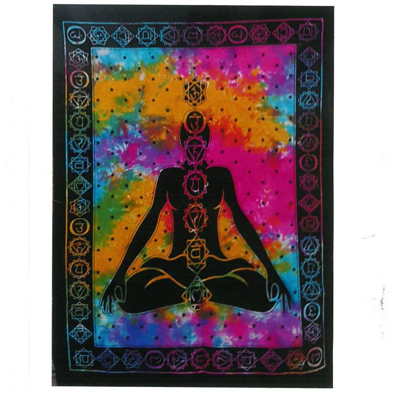 Pamučna Zidna Tapeta - Čakra Buddha