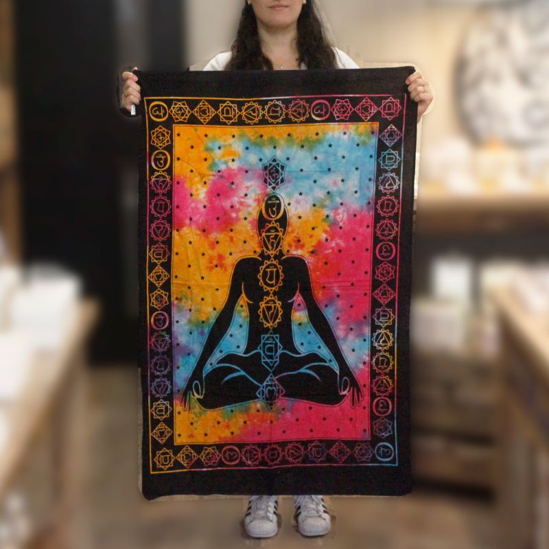 Pamučna Zidna Tapeta - Čakra Buddha