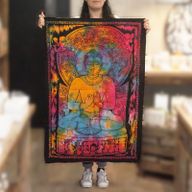 Pamučna Zidna Tapeta - Buddha