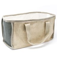 Velika Košara za Kupovinu - 33x18x20cm - Siva