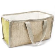 Velika Košara za Kupovinu - 33x18x20cm -Žuta