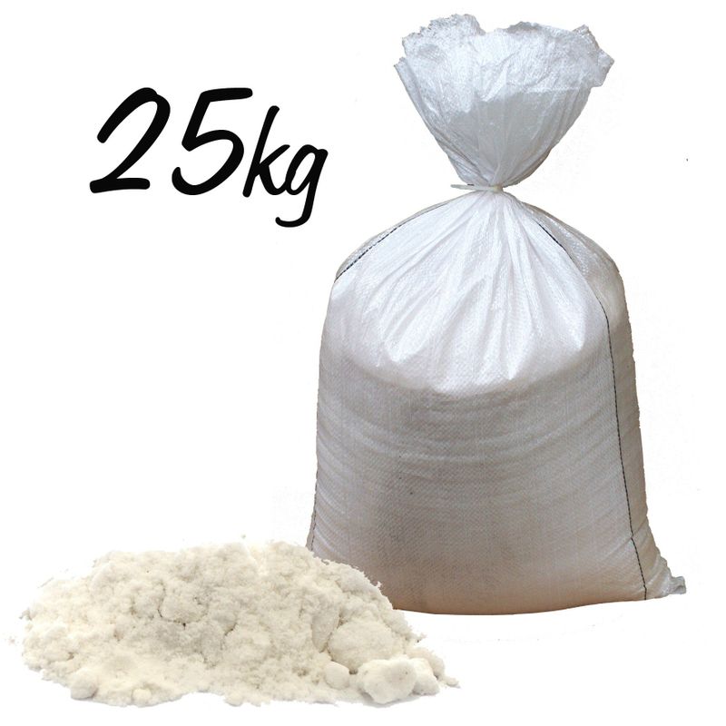 Bijela Himalajska Sol za Kupanje - Vreća od 25kg - 2mm