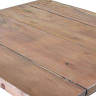 Četvrtasti Stolić od Recikliranog Drva - 50x50cm