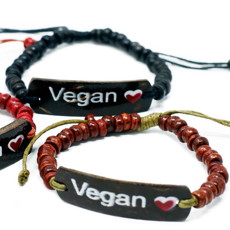 Coco Narukvica sa Sloganom - Vegan