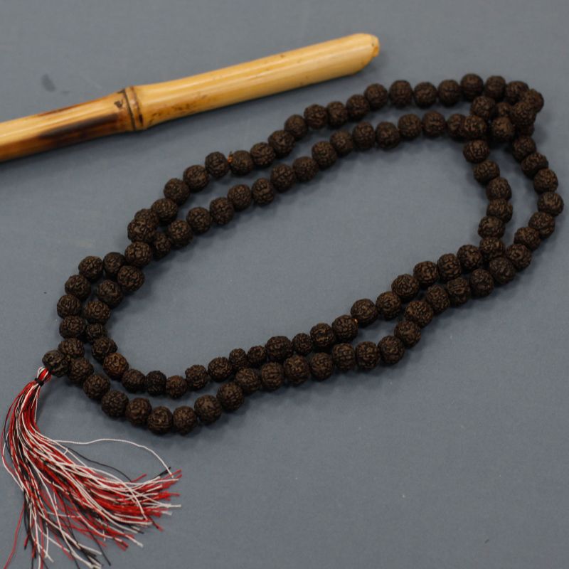 Rudraksha Mala Ogrlica - Crna