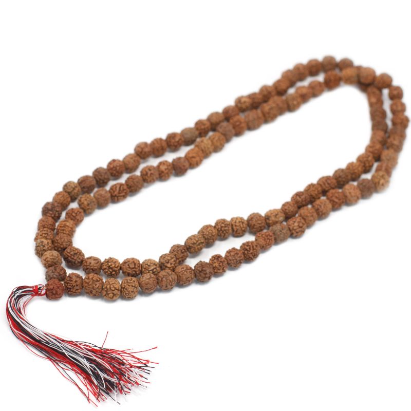 Rudraksha Mala Ogrlica - Prirodna