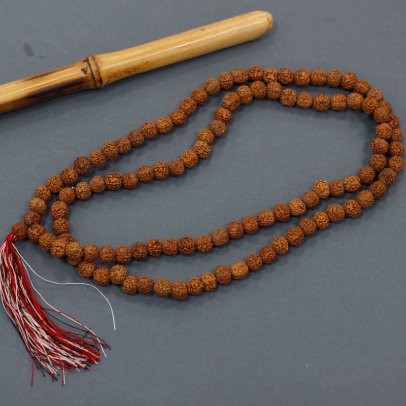 Rudraksha Mala Ogrlica - Prirodna
