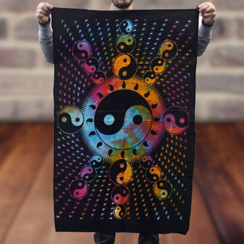 Pamučna Zidna Tapeta - Ying Yang