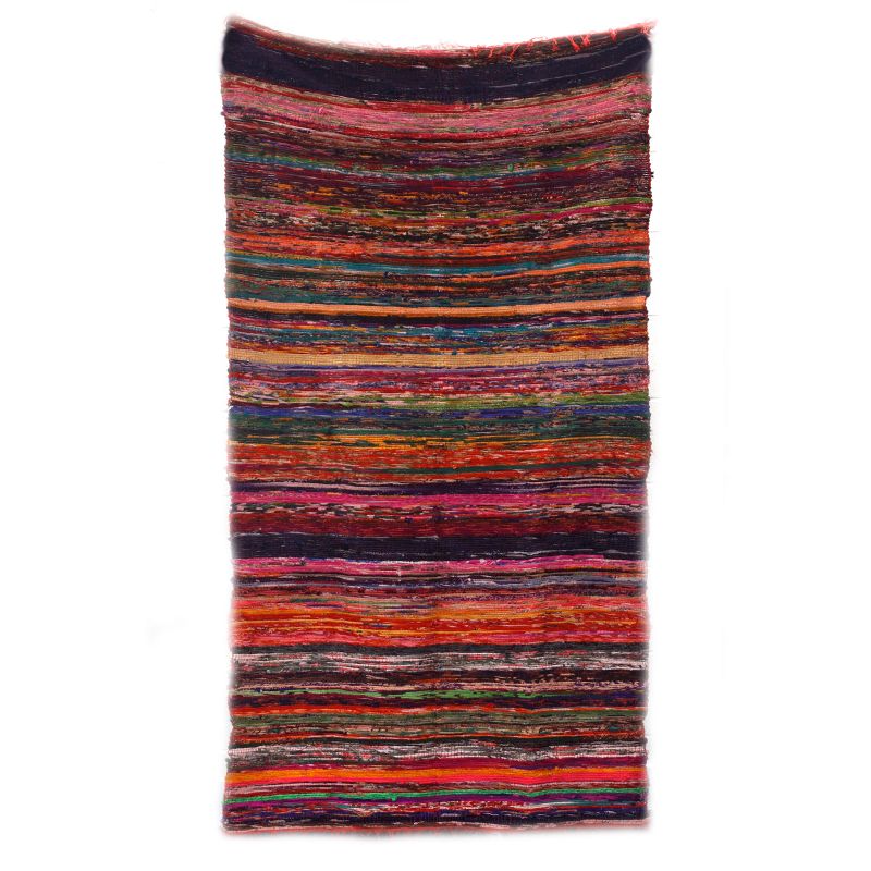 Luksuzni Ručno Tkani Tepih - Crvena - 150 x 90 cm