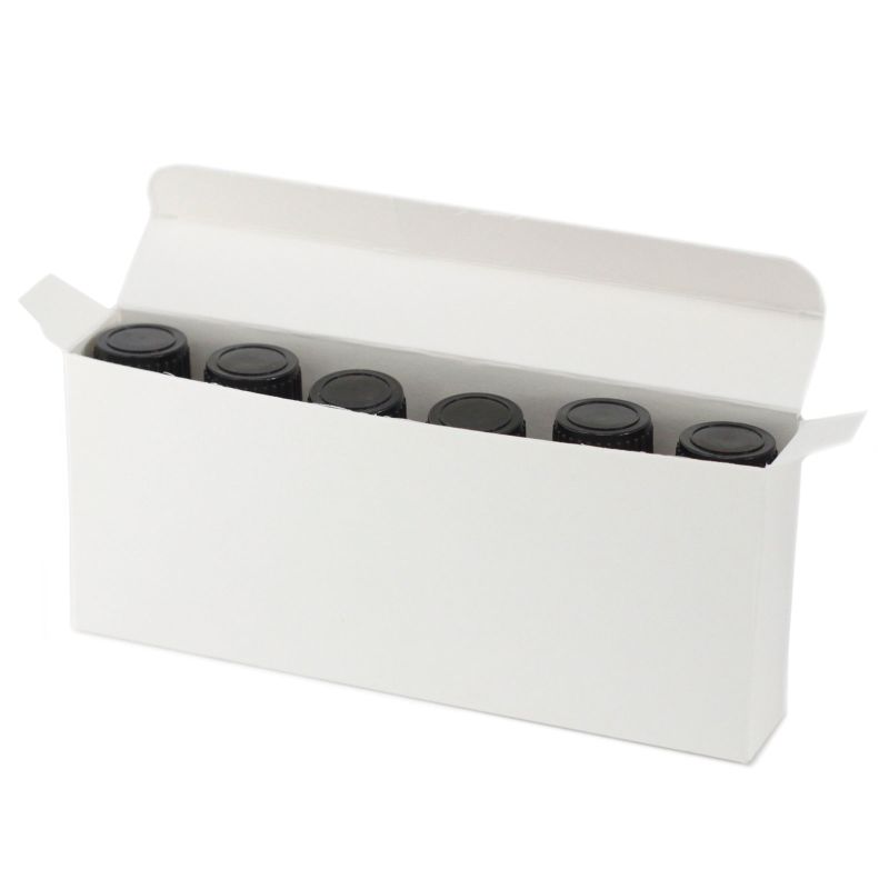 Kutija za 6 x 10 ml Bočica Eteričnog Ulja - Bijela