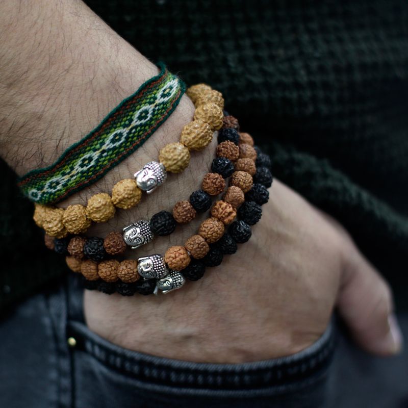 Rudraksha Buda Narukvice - Mix