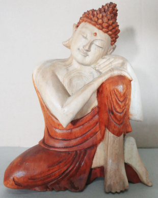 Ručno Izrezbarena Buddha Statua - Razmišljanje 25cm