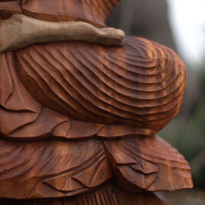 Ručno Izrezbarena Buddha Statua - Razmišljanje 25cm