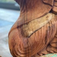 Ručno Izrezbarena Buddha Statua - Razmišljanje 25cm