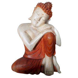 Ručno Izrezbarena Buddha Statua - Razmišljanje 30cm