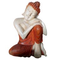 Ručno Izrezbarena Buddha Statua - Razmišljanje 30cm