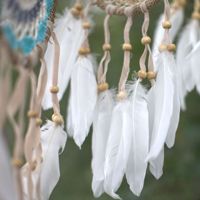 Macramé Hvatač Snova u Pastelno Ružičastoj 16cm (razne boje)