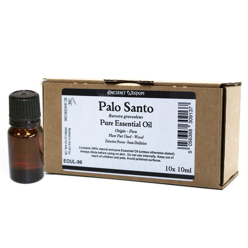 10 ml Eterično Ulje Palo Santo bez etikete