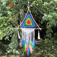 Bali Hvatač Snova - Veliki Multicolor - Piramida