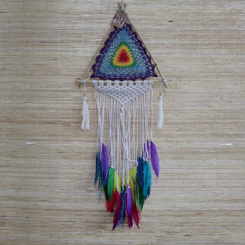 Bali Hvatač Snova - Srednji Multicolor - Piramida