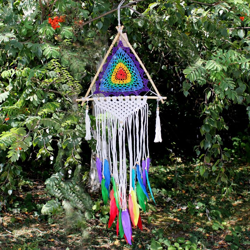 Bali Hvatač Snova - Srednji Multicolor - Piramida