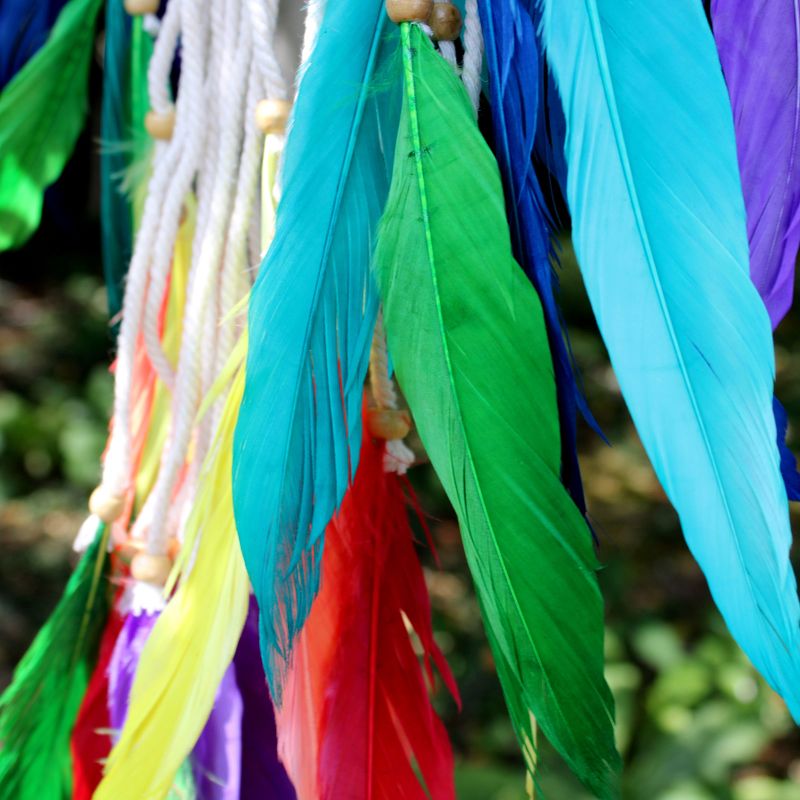 Bali Hvatač Snova - Srednji Multicolor - Piramida