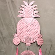 Aluminijski Ukras s Balija - Ananas