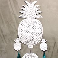 Aluminijski Ukras s Balija - Ananas