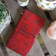Ručno Rađeni Kožni Dnevnik - Our Family Adventure Book - Smeđa (80 st)