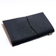 Ručno Rađeni Kožni Dnevnik - My Book of Spells... - Crna (80 st)