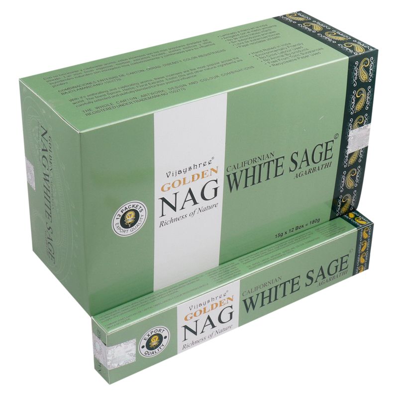 Golden Nag Mirisni Štapići 15g - Bijela Kadulja