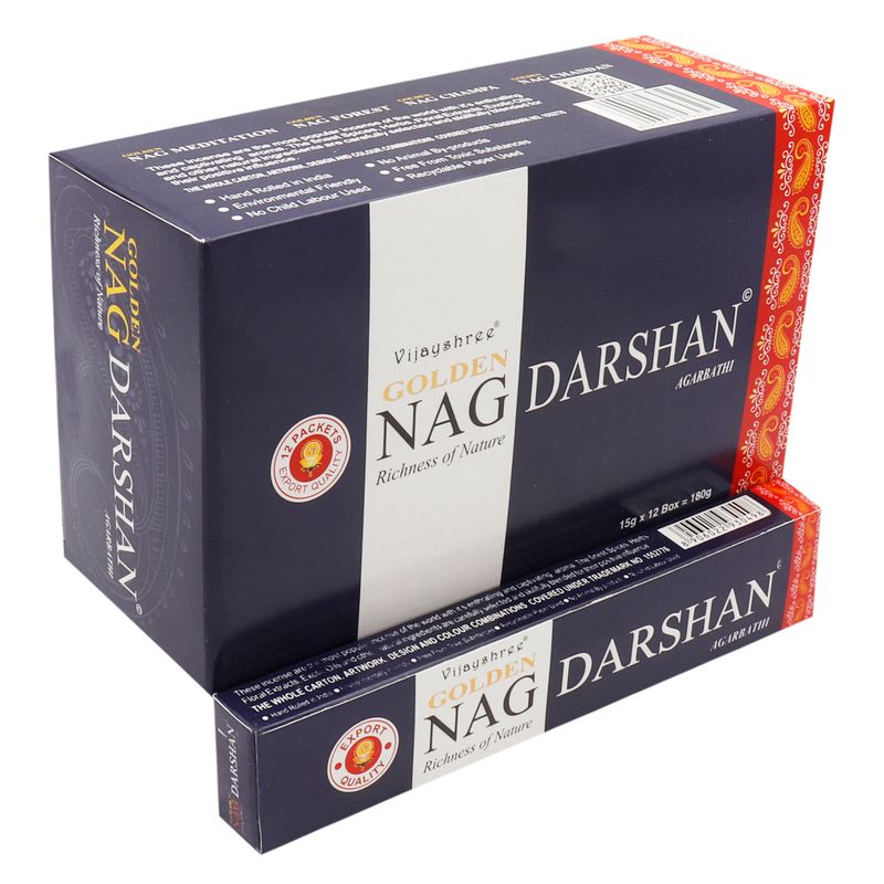 Golden Nag Mirisni Štapići 15g - Darshan